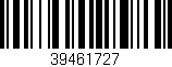 Código de barras (EAN, GTIN, SKU, ISBN): '39461727'
