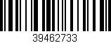 Código de barras (EAN, GTIN, SKU, ISBN): '39462733'