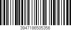 Código de barras (EAN, GTIN, SKU, ISBN): '3947186505356'