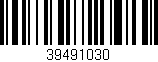 Código de barras (EAN, GTIN, SKU, ISBN): '39491030'