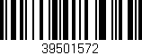Código de barras (EAN, GTIN, SKU, ISBN): '39501572'