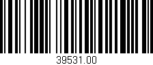 Código de barras (EAN, GTIN, SKU, ISBN): '39531.00'