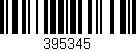 Código de barras (EAN, GTIN, SKU, ISBN): '395345'