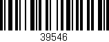 Código de barras (EAN, GTIN, SKU, ISBN): '39546'