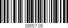 Código de barras (EAN, GTIN, SKU, ISBN): '39557.05'