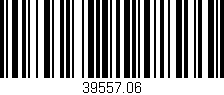 Código de barras (EAN, GTIN, SKU, ISBN): '39557.06'
