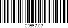 Código de barras (EAN, GTIN, SKU, ISBN): '39557.07'