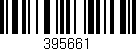 Código de barras (EAN, GTIN, SKU, ISBN): '395661'