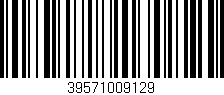 Código de barras (EAN, GTIN, SKU, ISBN): '39571009129'