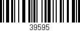 Código de barras (EAN, GTIN, SKU, ISBN): '39595'