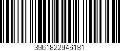 Código de barras (EAN, GTIN, SKU, ISBN): '3961822946181'