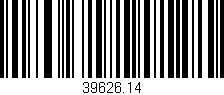 Código de barras (EAN, GTIN, SKU, ISBN): '39626.14'