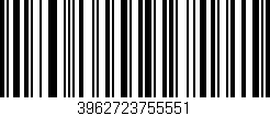Código de barras (EAN, GTIN, SKU, ISBN): '3962723755551'