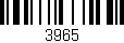 Código de barras (EAN, GTIN, SKU, ISBN): '3965'
