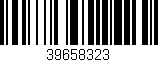 Código de barras (EAN, GTIN, SKU, ISBN): '39658323'