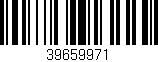 Código de barras (EAN, GTIN, SKU, ISBN): '39659971'