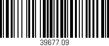 Código de barras (EAN, GTIN, SKU, ISBN): '39677.09'