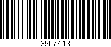 Código de barras (EAN, GTIN, SKU, ISBN): '39677.13'