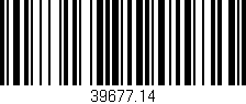 Código de barras (EAN, GTIN, SKU, ISBN): '39677.14'