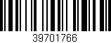 Código de barras (EAN, GTIN, SKU, ISBN): '39701766'