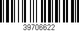 Código de barras (EAN, GTIN, SKU, ISBN): '39706622'