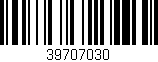 Código de barras (EAN, GTIN, SKU, ISBN): '39707030'