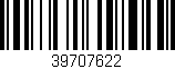 Código de barras (EAN, GTIN, SKU, ISBN): '39707622'