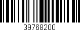 Código de barras (EAN, GTIN, SKU, ISBN): '39768200'