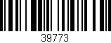 Código de barras (EAN, GTIN, SKU, ISBN): '39773'