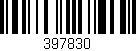 Código de barras (EAN, GTIN, SKU, ISBN): '397830'