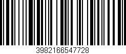 Código de barras (EAN, GTIN, SKU, ISBN): '3982166547728'