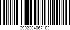 Código de barras (EAN, GTIN, SKU, ISBN): '3982384867103'