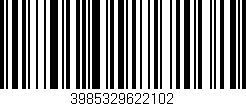 Código de barras (EAN, GTIN, SKU, ISBN): '3985329622102'