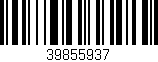 Código de barras (EAN, GTIN, SKU, ISBN): '39855937'