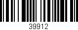 Código de barras (EAN, GTIN, SKU, ISBN): '39912'