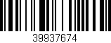 Código de barras (EAN, GTIN, SKU, ISBN): '39937674'