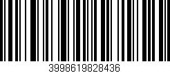 Código de barras (EAN, GTIN, SKU, ISBN): '3998619828436'