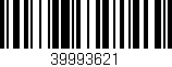 Código de barras (EAN, GTIN, SKU, ISBN): '39993621'