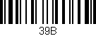 Código de barras (EAN, GTIN, SKU, ISBN): '39B'
