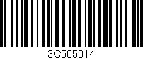 Código de barras (EAN, GTIN, SKU, ISBN): '3C505014'