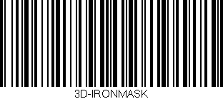 Código de barras (EAN, GTIN, SKU, ISBN): '3D-IRONMASK'