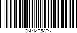 Código de barras (EAN, GTIN, SKU, ISBN): '3MXMR5APK'