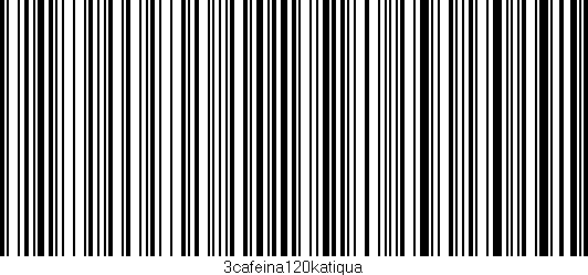 Código de barras (EAN, GTIN, SKU, ISBN): '3cafeina120katigua'
