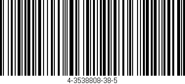 Código de barras (EAN, GTIN, SKU, ISBN): '4-3538808-38-5'