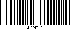 Código de barras (EAN, GTIN, SKU, ISBN): '4.02E12'