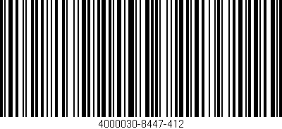 Código de barras (EAN, GTIN, SKU, ISBN): '4000030-8447-412'