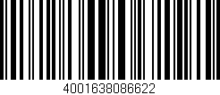 Código de barras (EAN, GTIN, SKU, ISBN): '4001638086622'