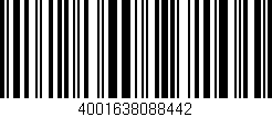 Código de barras (EAN, GTIN, SKU, ISBN): '4001638088442'