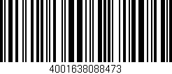 Código de barras (EAN, GTIN, SKU, ISBN): '4001638088473'
