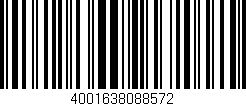 Código de barras (EAN, GTIN, SKU, ISBN): '4001638088572'
